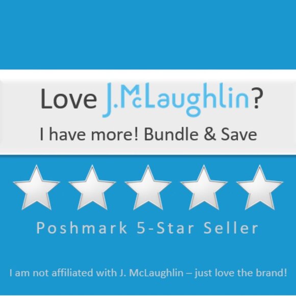 J. McLaughlin Mia Dress NWT Catalina Cloth Fabric in Size Extra Large - Picture 7 of 7